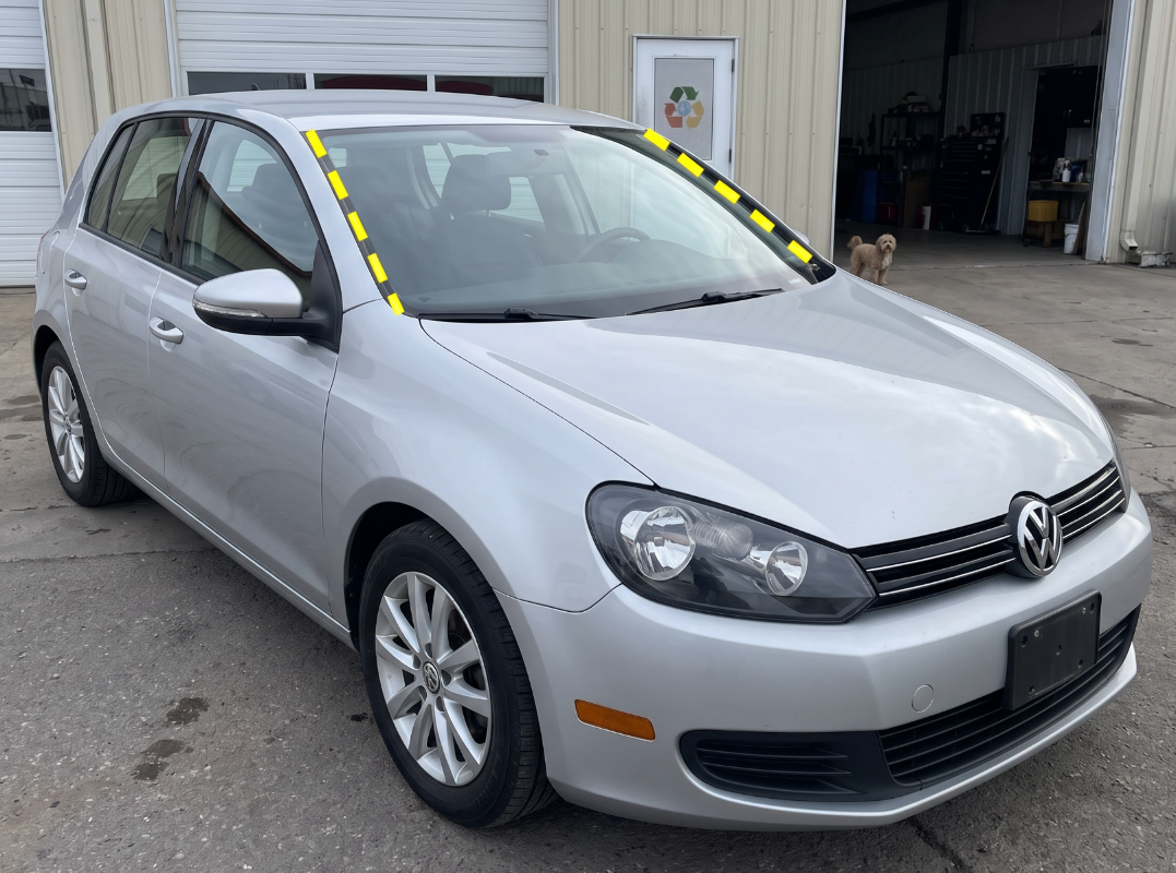Front Windshield Side Molding Trim Set 10-14 VW Golf GTI MK6 - 5K0 854 319 / 320