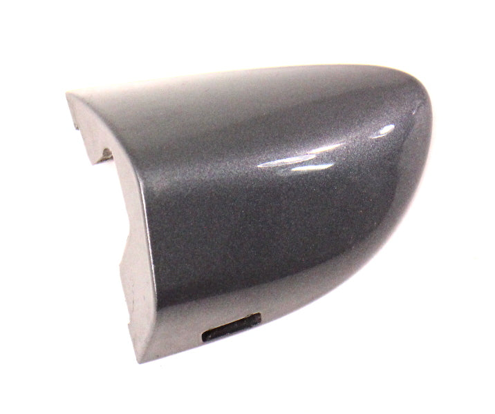 LH Exterior Door Handle Cap Trim 06-10 VW Passat B6 - LA7T Gray - 3C0 837 879