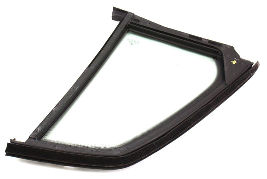 LH Rear Small Quarter Door Side Window Exterior Glass 04-06 VW Phaeton - Genuine