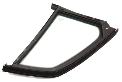 LH Rear Small Quarter Door Side Window Exterior Glass 04-06 VW Phaeton - Genuine