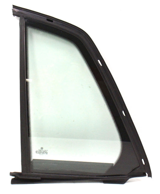 LH Rear Small Quarter Door Side Window Exterior Glass 04-06 VW Phaeton - Genuine