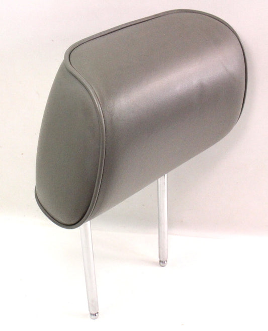 Front Seat Head Rest 04-06 VW Phaeton Headrest ~ Grey Leather ~ Genuine