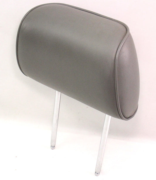 Front Seat Head Rest 04-06 VW Phaeton Headrest ~ Grey Leather ~ Genuine