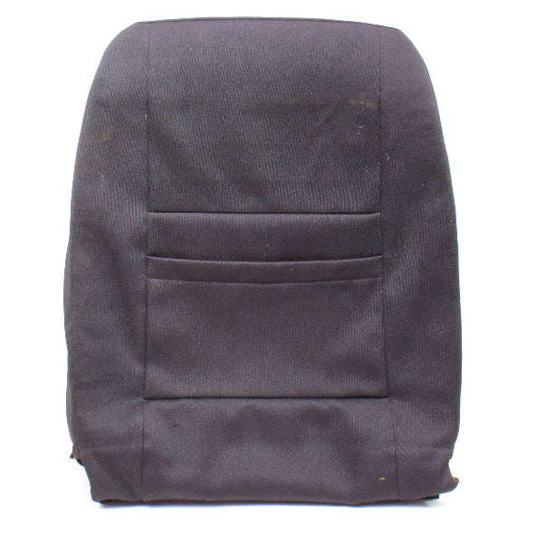 LH Front Seat Back Rest Cover & Foam 99-05 VW Jetta MK4 - Cloth - Genuine