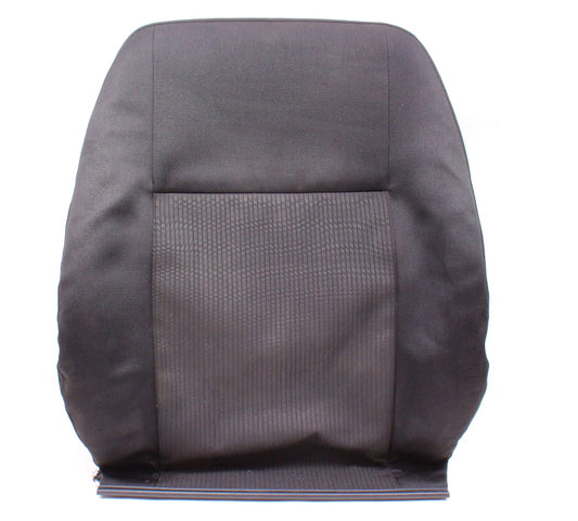 LH Front Seat Back Rest Cover & Foam 99-05 VW Jetta MK4 - Cloth - Genuine