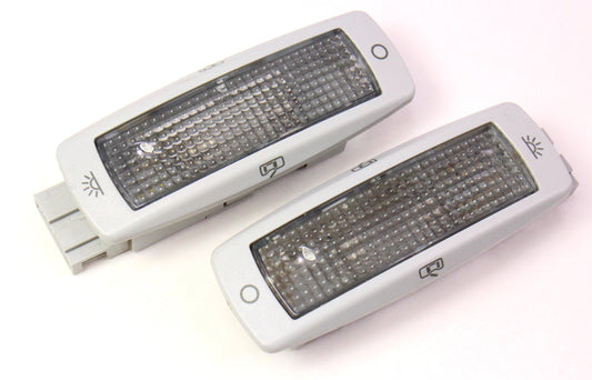 2x Rear Reading Dome Map Light Set VW Beetle Passat Jetta Golf Mk4 - 3B0 947 291