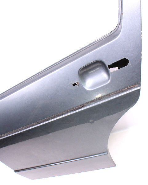 LH Rear Door Shell 79-84 VW Rabbit MK1 - LE6U Gray - Genuine Original