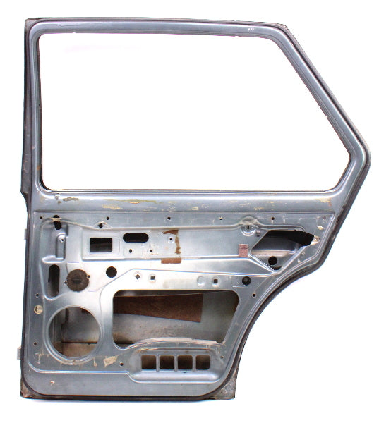 RH Rear Door Shell 79-84 VW Rabbit MK1 - LE6U Gray - Genuine Original